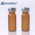 1.5ml 11mm Crimp autosampler amber glass hplc vial